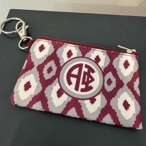 Alpha Phi Coin Pouch